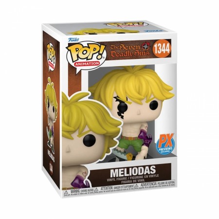 Seven Deadly Sins Meliodas Demon Mode Funko Pop! Vinyl Figure 1344 - PX