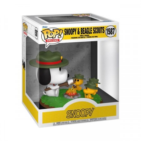 Peanuts POP! Deluxe Snoopy w/WS(Camping) Vinyl Figure 1587