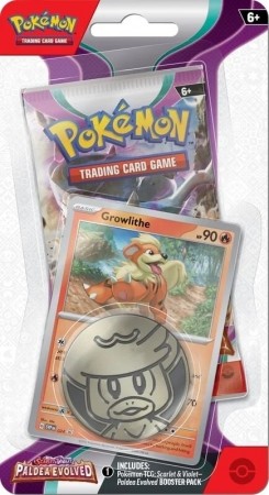 Pokemon Paldea Evolved 1-Pack Blister Growlithe - Forhåndskjøp