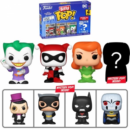 Batman Harley Quinn Bitty Pop! Mini-Figure 4-Pack