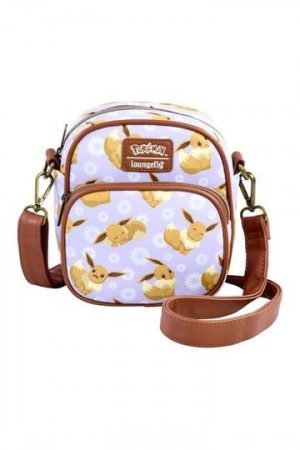 Pokémon by Loungefly Passport crossbody bag Eevee Violett - Forventet i Januar