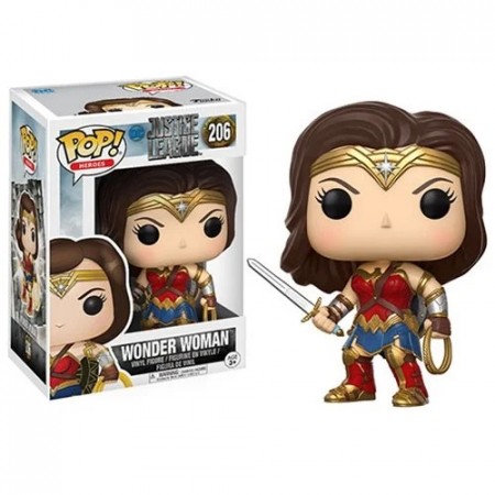 Justice League Movie Wonder Woman Pop! Vinyl Figure 206