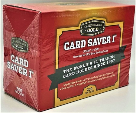 Card saver 1 fra Cardboard Gold 200 stk cardsaver lommer