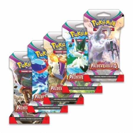 Pokemon Paldea Evolved Sleeved Blister - 1 stk