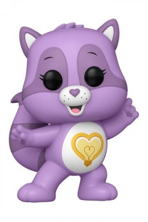 The Care Bears POP! Animation Vinyl Figure Bright Heart Raccoon 9 cm 1802 