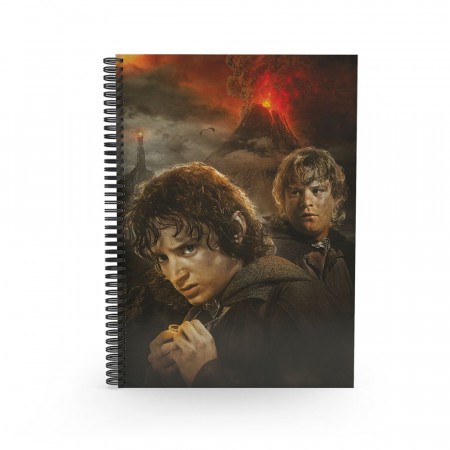 Lord of the rings FRODO AND SAM 3D EFFECT NOTEBOOOK