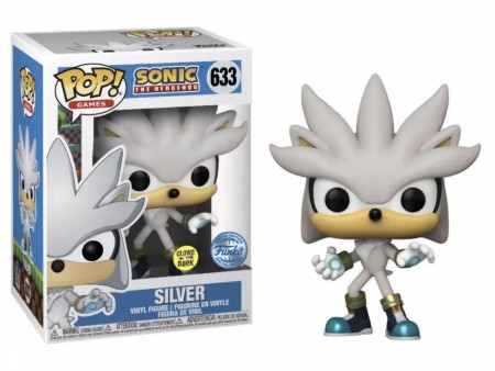 Sonic The Hedgehog POP! Games Silver The Hedgehog(GW) Vinyl Figure 633