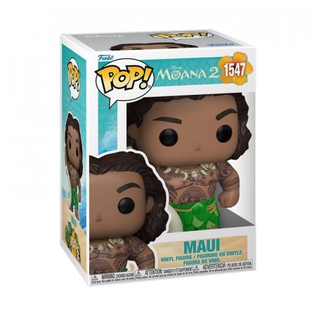 Moana 2 POP! & Buddy Maui with Fish Hook Vinyl figure 1547