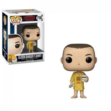 Stranger Things Eleven in Burger T-Shirt Pop! Vinyl Figure 718