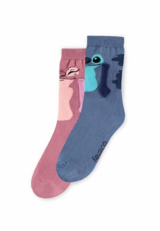 Lilo & Stitch Socks Let's Hold Hands 35-38 - Forventet Mars