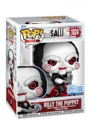 Horror: Saw POP! Plus Vinyl Figure Billy on Tricycle Exclusive Edition 9 cm 1824