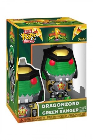 Hasbro Bitty POP! Bots Figure PR- Dragon Zord w/GR Ranger 11,7 cm