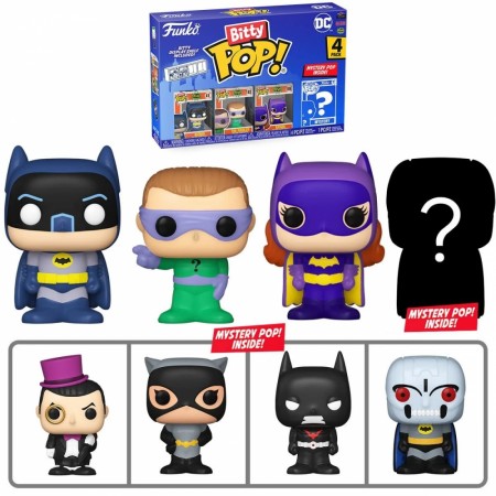 Batman 1966 Bitty Pop! Mini-Figure 4-Pack