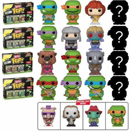 TMNT Comics Bitty Pop! Mini-Figure 4-Pack