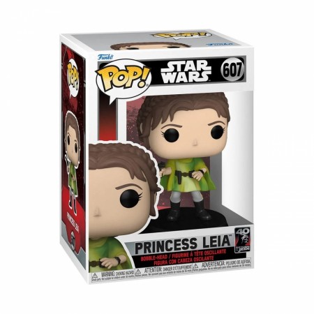 Star Wars: RotJ 40th Anni, Leia (Endor) Pop! Vinyl Figure 607