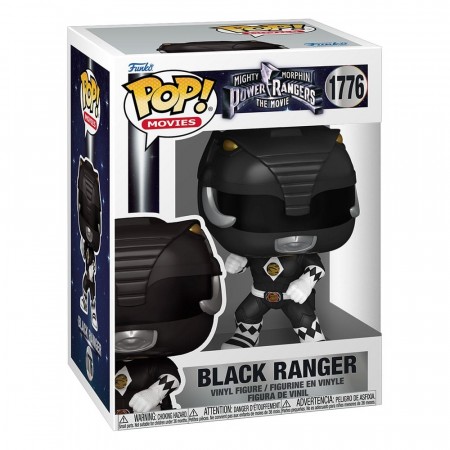 Mighty Morphin Power Rangers: The Movie POP! Movies Black Ranger Vinyl Figure 1776