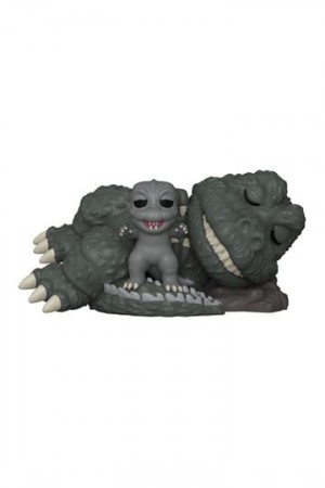 Godzilla Super Sized POP! Movies Vinyl Figure Sleeping Godzilla with Minilla 15 cm 1954