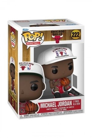 NBA Legends POP! Sports Vinyl Figure Chicago Bulls: Michael Jordan 3 Times in a Row 9 cm 222