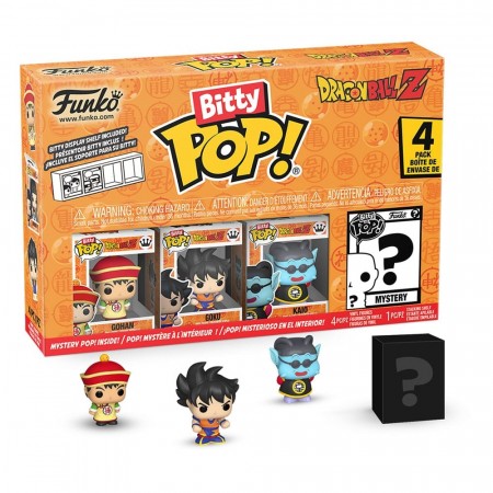 Dragon Ball Bitty POP! Gohan Vinyl Figure 4-Pack Series 1 2,5 cm - Forhåndskjøp