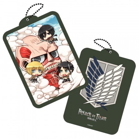 Attack on Titan Shaker Acrylic Keychain Kawaii Attack!