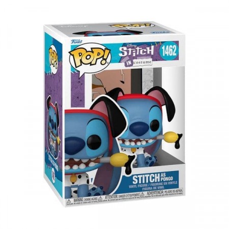 Lilo & Stitch POP! Disney Stitch Costume- 101 Dalmatians Pongo Vinyl Figure 1462