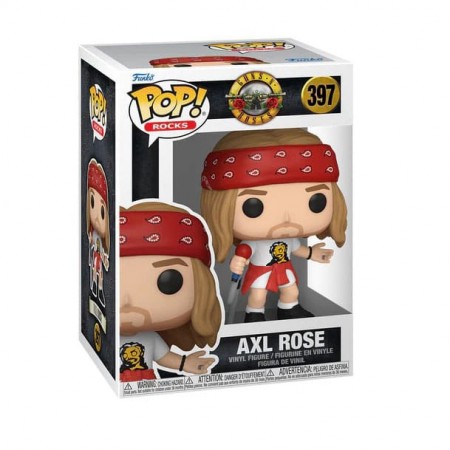 Guns N Roses POP! Rocks Axel Rose(1992) Vinyl Figures 397
