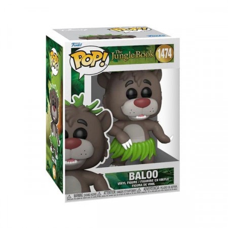 The Jungle Book POP! Disney Baloo 9 cm Vinyl Figure 1474