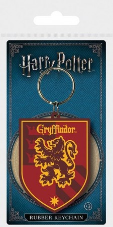 Harry Potter Rubber Nøkkelring Gryffindor 6 cm