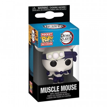 Demon Slayer: Kimetsu no Yaiba POP! Vinyl Nøkkelring 4 cm Muscle Mouse