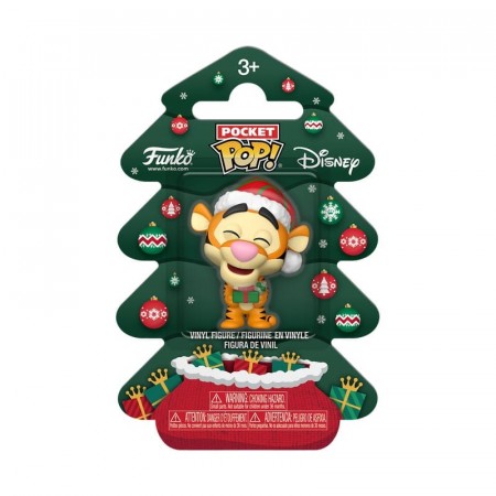 Winnie the Pooh Holiday 2025 Pocket POP! Keychain – Tigger (Tree Box) 4 cm - Forventet Oktober