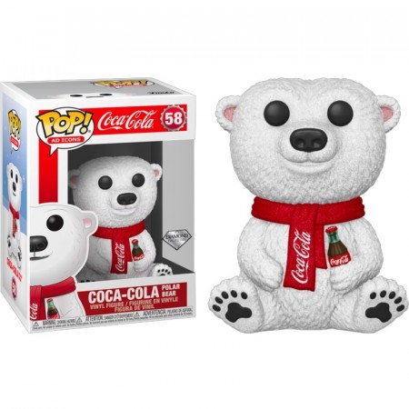 Coca-Cola POP! Icons Polar Bear(DGLT) 9 cm Vinyl figure 58