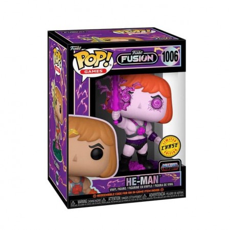 Funko Fusion Masters of the Universe POP! Animation He-Man Vinyl Figure 1006 Chase
