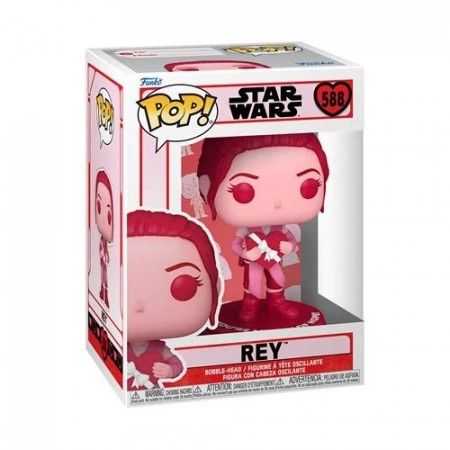 Star Wars Valentines Rey Pop! Vinyl Figure 588