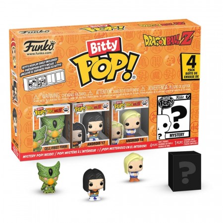 Dragon Ball Bitty POP! Cell (first) form Vinyl Figure 4-Pack Series 2 2,5 cm