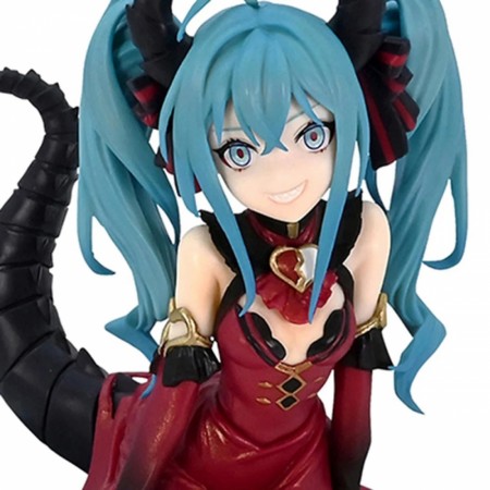 Vocaloid Hatsune Miku Red Ver. Noodle Stopper Statue - ReRun