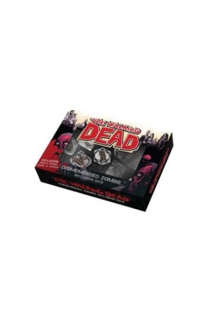 The Walking Dead Dice Set Dismembered Zombie