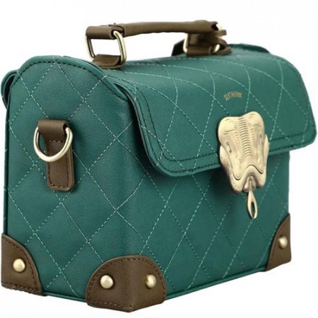 Harry Potter Slytherin Mini-Trunk Crossbody Purse