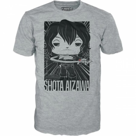 My Hero Academia Shota Aizawa Gray T-skjorte