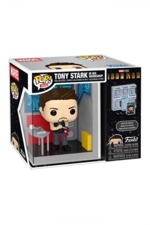 Marvel POP! Nooks Vinyl Figure Tony's Garage