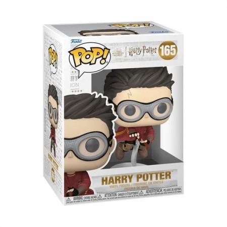 Harry Potter POP! Movies Vinyl Figure 165 Harry w/Broom(Quidditch)
