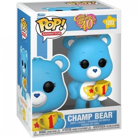 Care Bears 40th Anniversary Champ Bear Pop! Vinyl Figure 1203 - Mulighet for chase