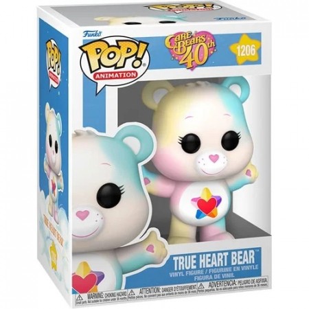 Care Bears 40th Anniversary True Heart Bear Pop! Vinyl Figure 1206 - Mulighet for chase