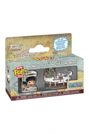 One Piece Bitty POP! Ride Going Merry w/Luffy 2,5 cm