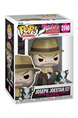 JoJo´s Bizarre Adventure POP!&Buddy Animation Vinyl Figures Joseph & Iggy 9 cm 2146