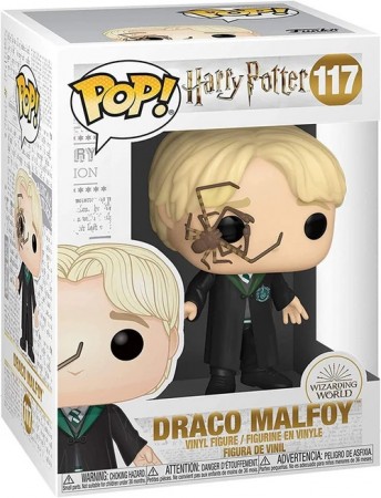 Harry Potter POP! Movies Malfoy w/Whip Spider Vinyl Figure 117