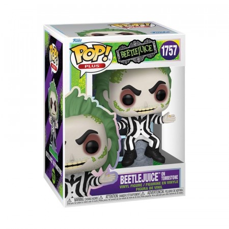 Beetlejuice POP! Plus Movies Beetlejuice w/tombstone Vinyl figure 1757