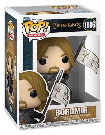 Lord of the Rings POP! Movies Vinyl Figures Boromir 9 cm 1986