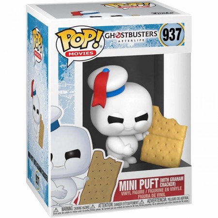 Ghostbusters 3: After Life Mini Puft with Graham Cracker Pop! Vinyl Figur 937