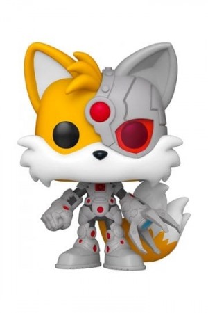 DC x Sonic the Hedgehog POP! Heroes Vinyl Figure Tails as Cyborg 9 cm 594