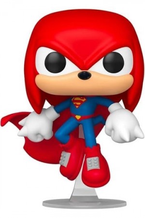 DC x Sonic the Hedgehog POP! Heroes Vinyl Figure Knuckles as Superman 9 cm 596